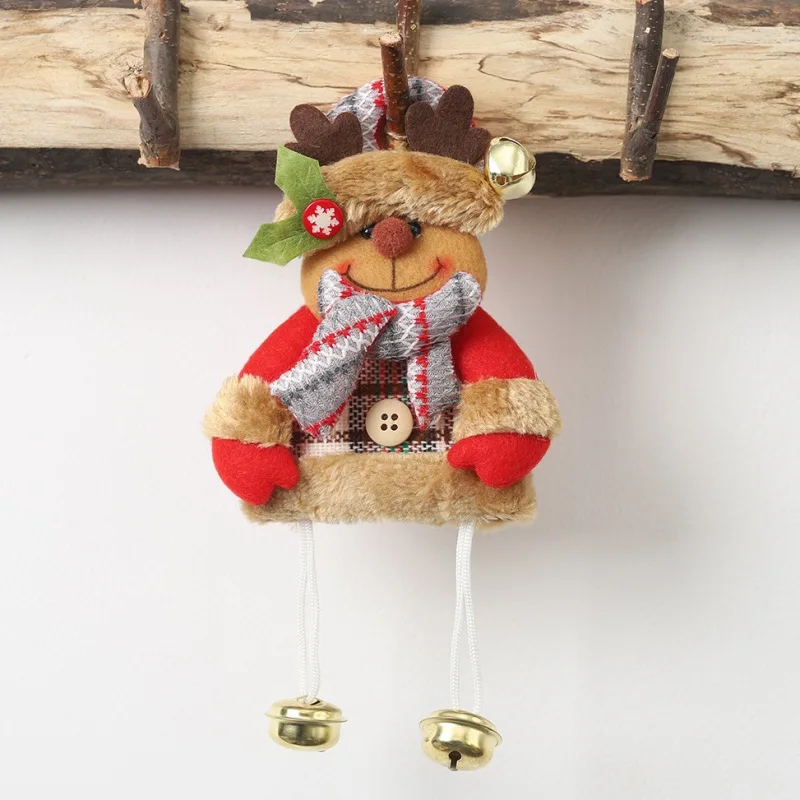 2019 Санта Клаус снеговик искусственная кукла Рождественский фестиваль подарок