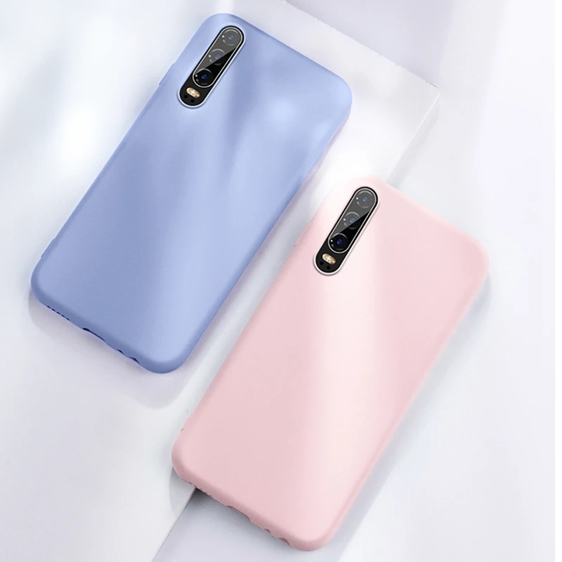 Мягкий чехол для Huawei Mate 10 20 30 P30 Lite Pro P10 P9 P8 2017 милый матовый Ударопрочный