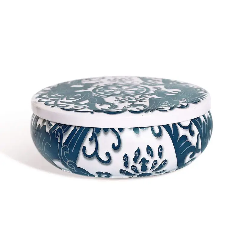 Ароматизированный соевый воск Citronella в форме свечи 3 фитиля олова 80 часов горения