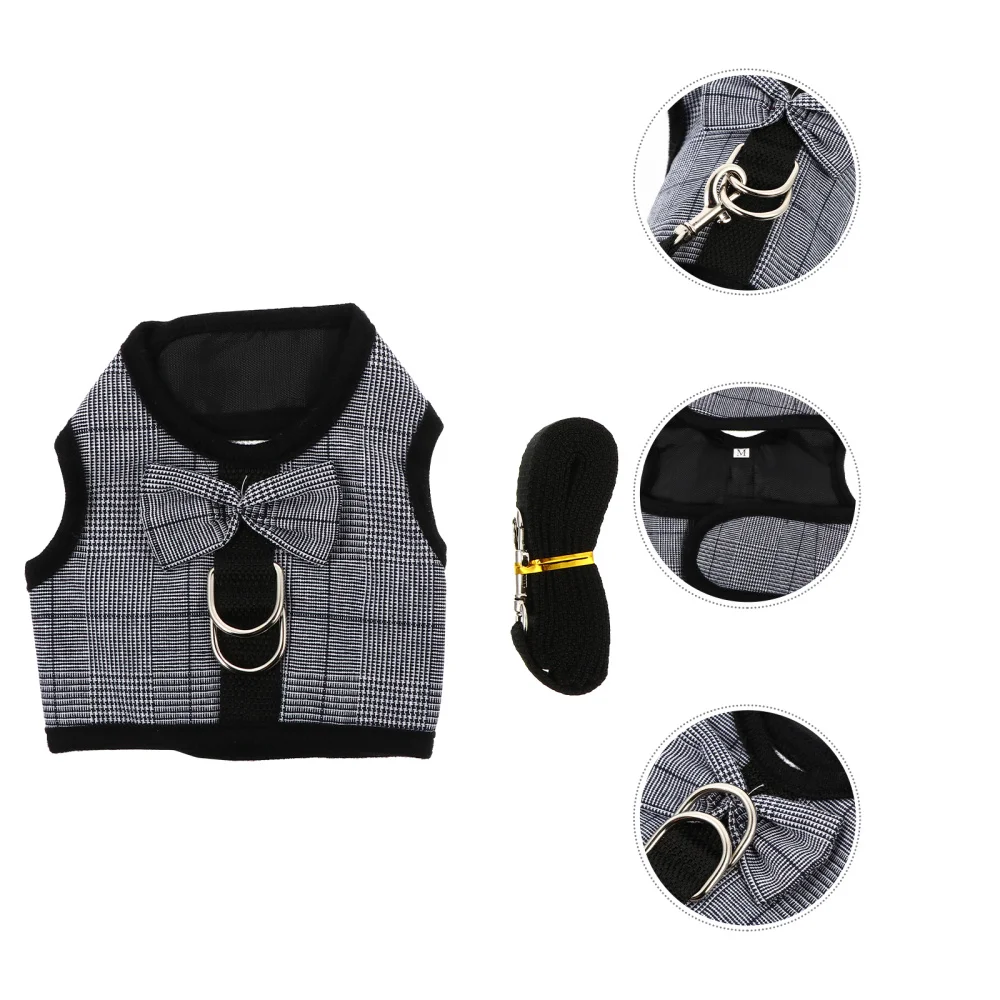 

1 Set Bunny Vest Harness and Leash Creative Rabbit Suit Useful Pet Supplies