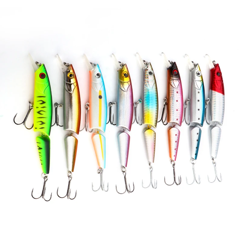 22 г/130 мм Искусственные приманки Щука мульти шарнирные твердые Пластик