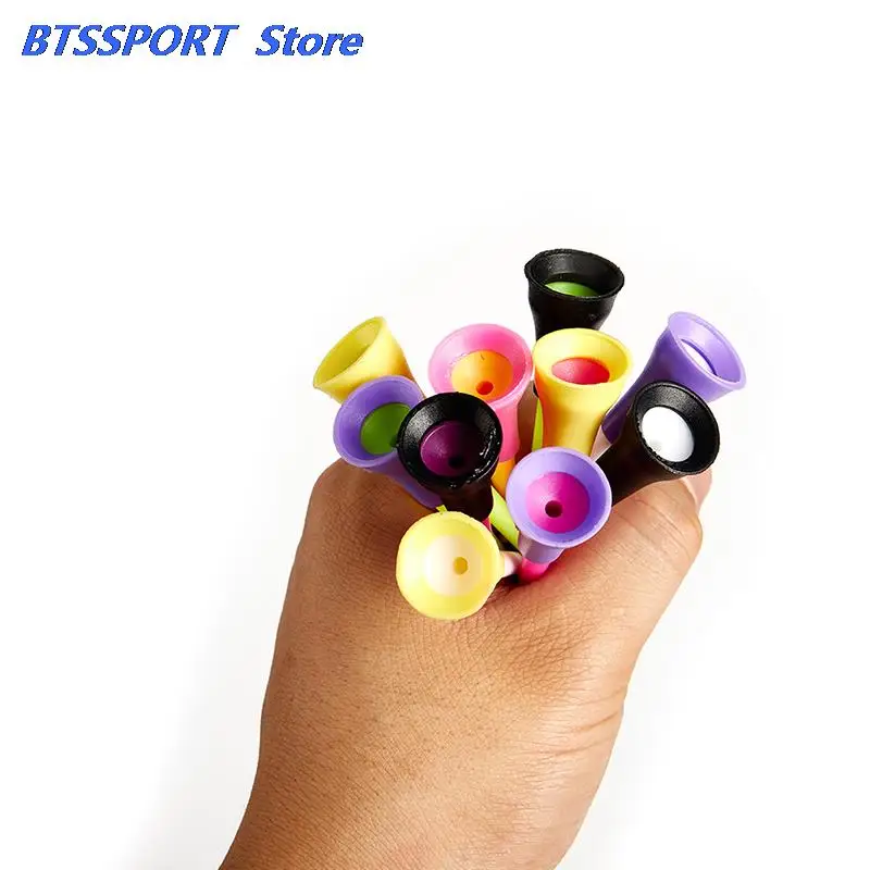 50 шт. 56 мм профессиональные инструменты для гольфа разноцветные пластиковые