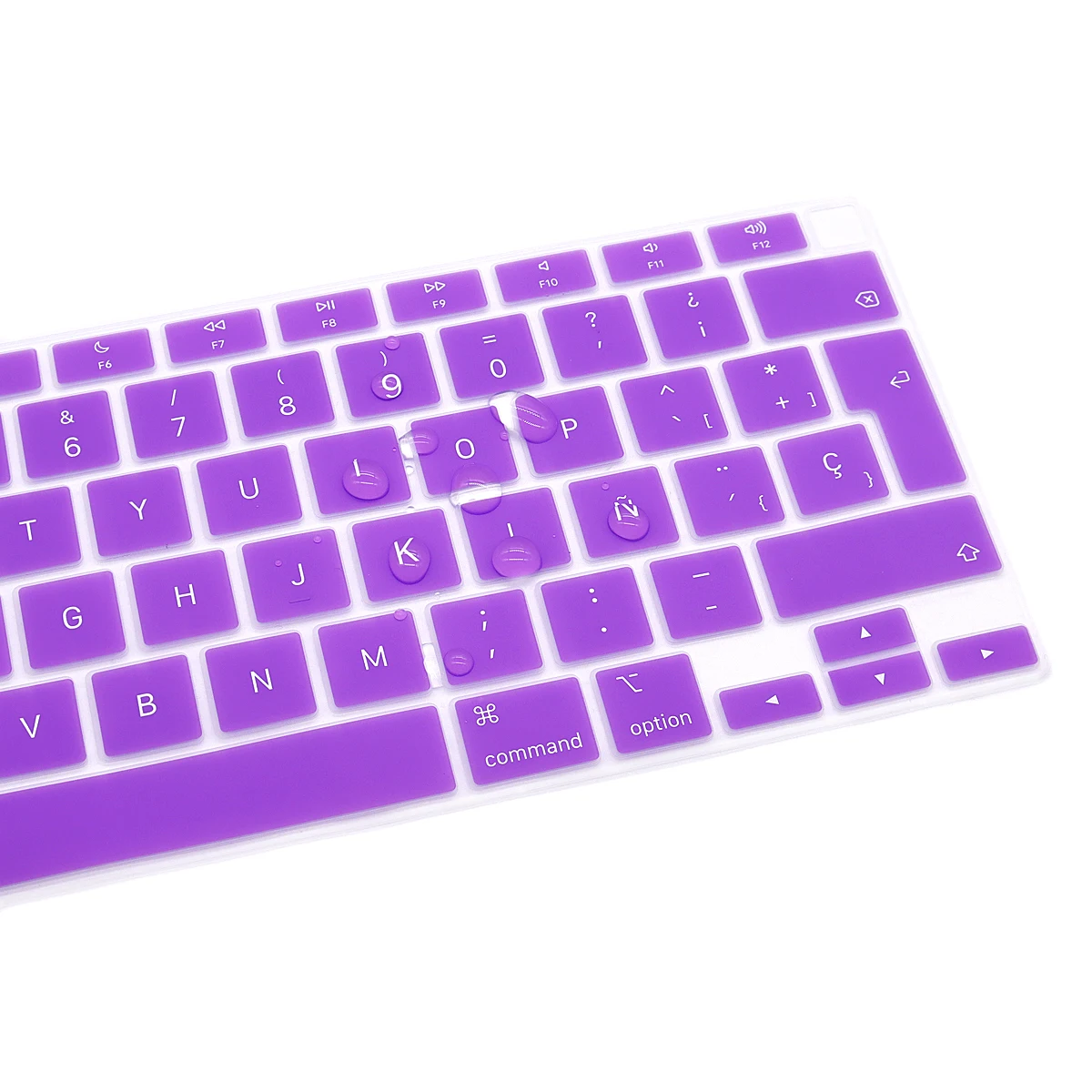 Spanish Laptop color silicone Keyboard Cover For Macbook Air 13 A2337 Protective film keyboard case Apple Air13 M1 2020 New | Компьютеры и
