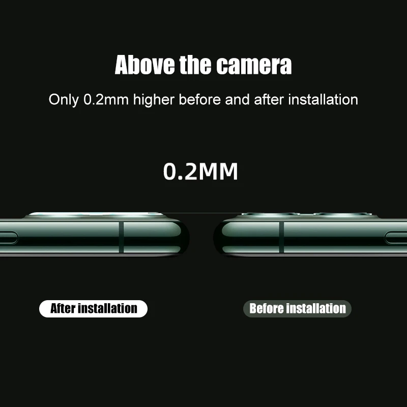 Защитный экран для HD-камеры iPhone 13 Pro Max 3 шт. закаленное стекло защита объектива
