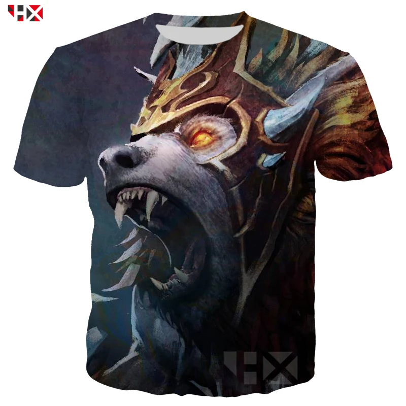 Игра Dota 2 футболка для мужчин женщин 3D печатных повседневные футболки Толстовка короткий рукав Harajuku стиль уличная топы S468