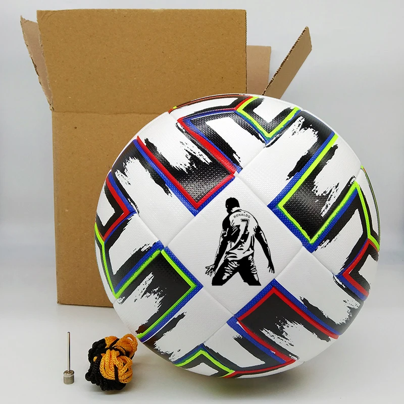Футбольный мяч с логотипом на заказ, размер 5, высококачественные футбольные мячи из полиуретана для команды, футбольных тренировок, памятн...