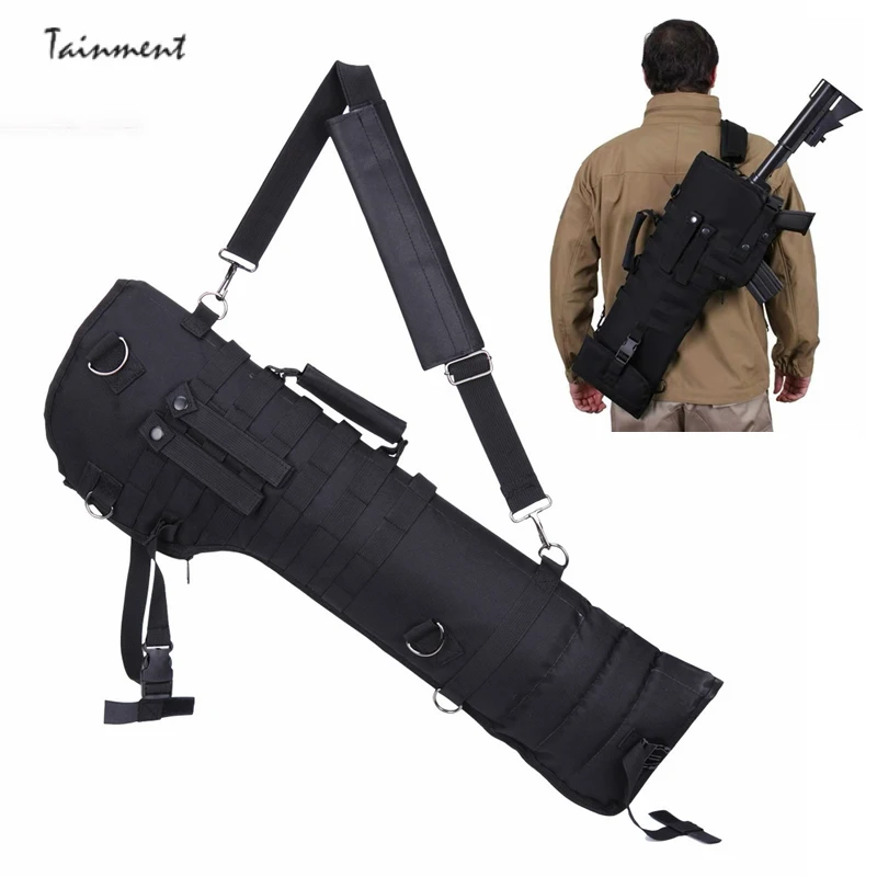 

Military Tactical Rifle Shotgun Holster Rifle Long Gun Bag Nylon Outdoor Fishing Hunting Airsoft Paintball Shooting Army Gun Bag