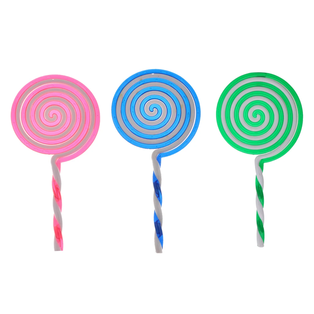 

3x Jumbo Lollipop Candy Prop Fancy Party Birthday Shoppe Clay Photo Prop
