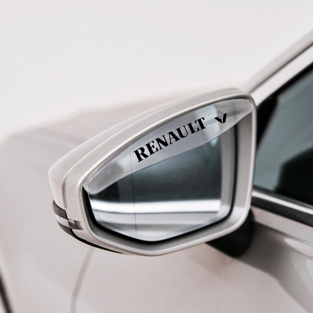 2 шт./лот универсальные ПВХ автомобильные дождевики для зеркала заднего вида с