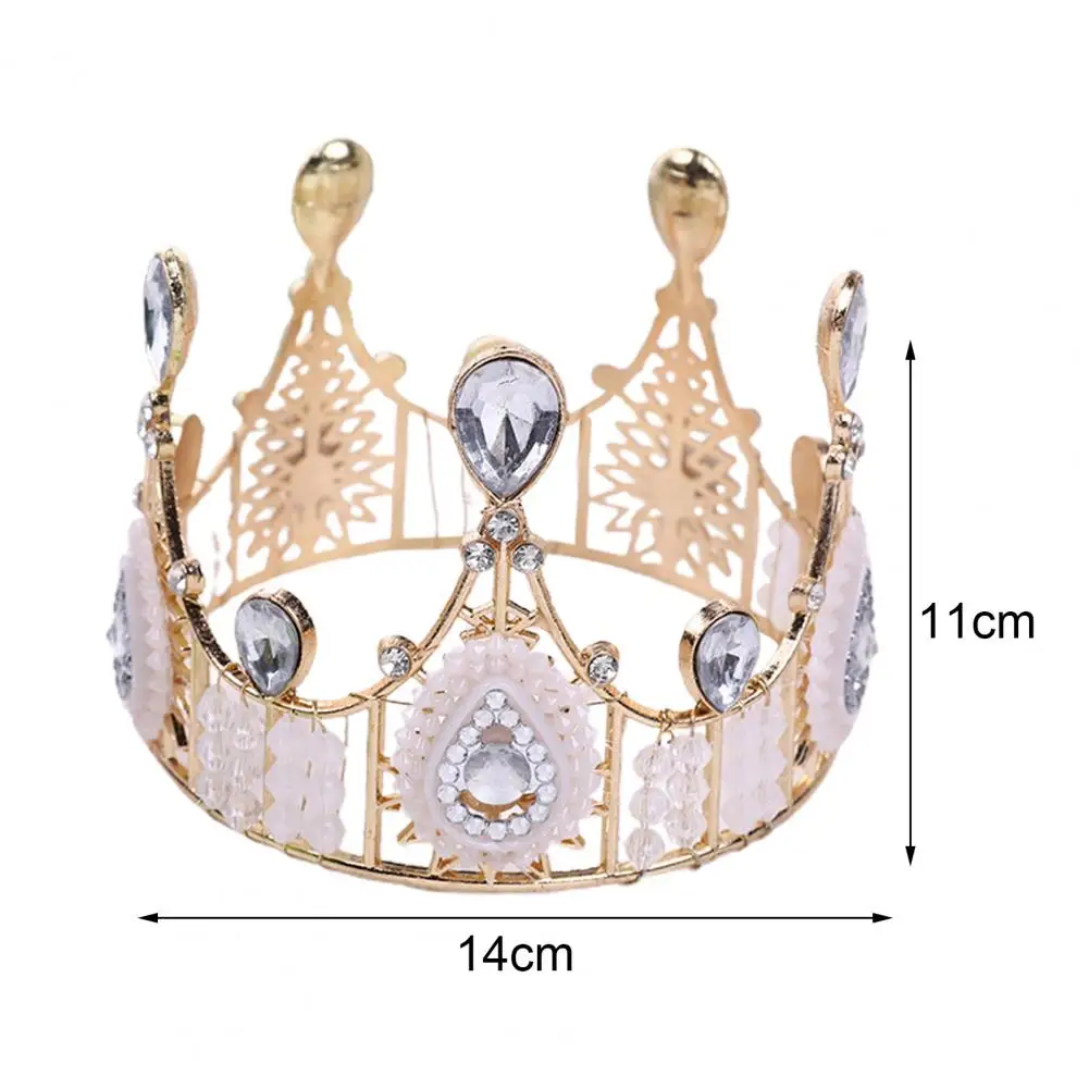 

Crown Cake Topper Beautiful Decorative Fashion Birthday Cake Decorating Tool Crown Cupcake Topper for Girl Party Supplies