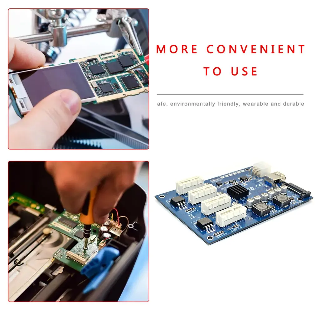 pcie к pci express 1to 4 слот переходная карта mi