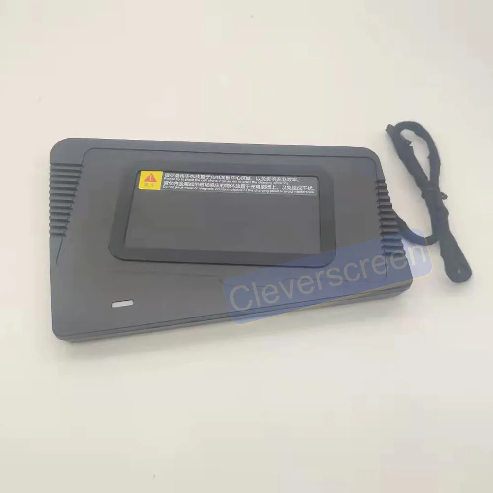 wireless charger for audi q3a3 2019 2021 cordless charging board armrest box phone holder for iphone charge case free global shipping