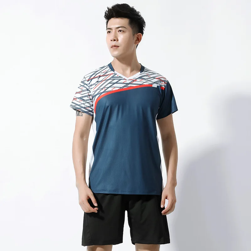 New Badminton sport Shirt men/Women,Tennis Shirts, Table Tennis Clothes Jerseys,Customize team Running Shirt Shorts Ping Pong