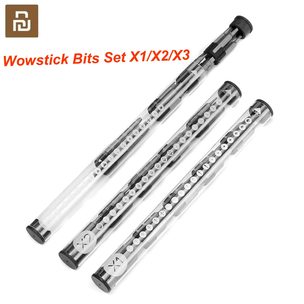 Оригинальный Youpin Wowstick X1/X2/X3 винтовые Биты Набор Многоцелевой 4 мм S2 стальные биты
