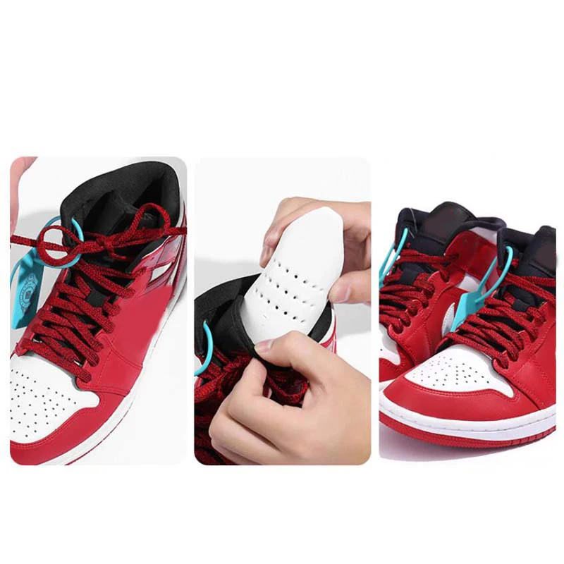 10 Pairs Shoe Crease Protector for Sneakers Anti Fold Shoes Head Protection Basket Ball Shoe Stretcher Expander Dropshipping