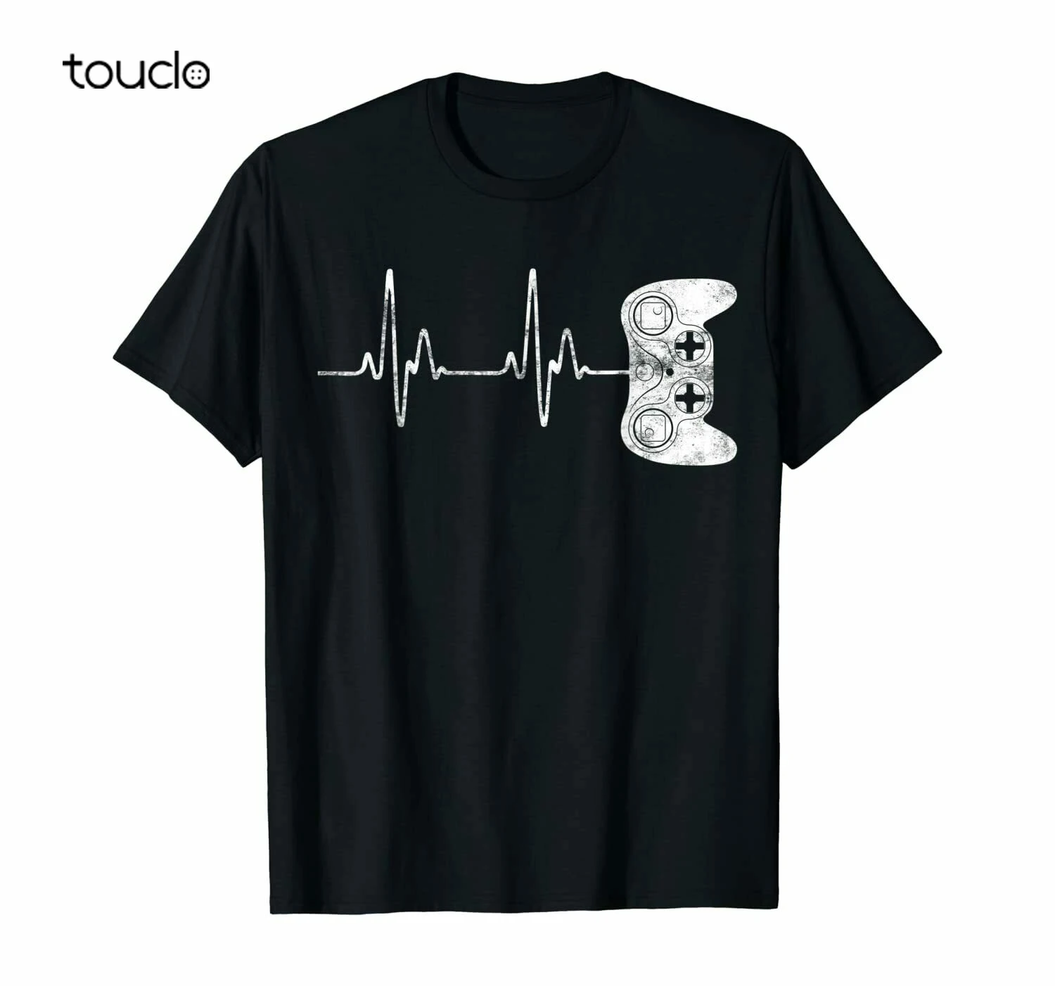 Геймер сердцебиение футболка видео игра любовник Забавный милый подарок S-3XL |