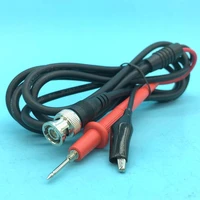 100cm bnc to alligator clip multimeter pen oscilloscope test probe leads cables connector tester tools
