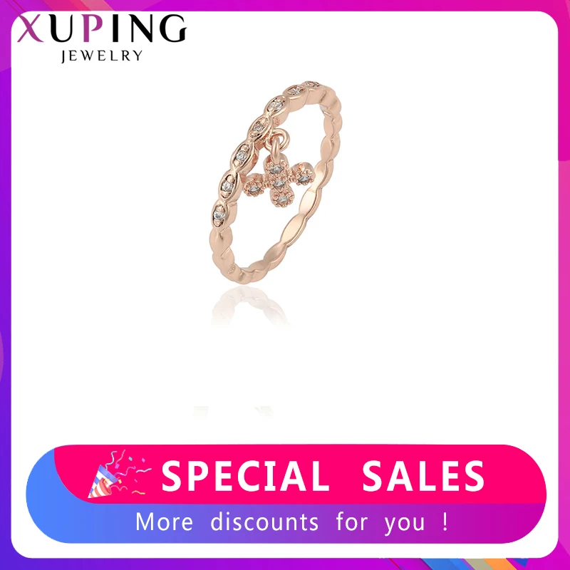 Xuping модное кольцо особый дизайн кольца для женщин высокое качество позолота