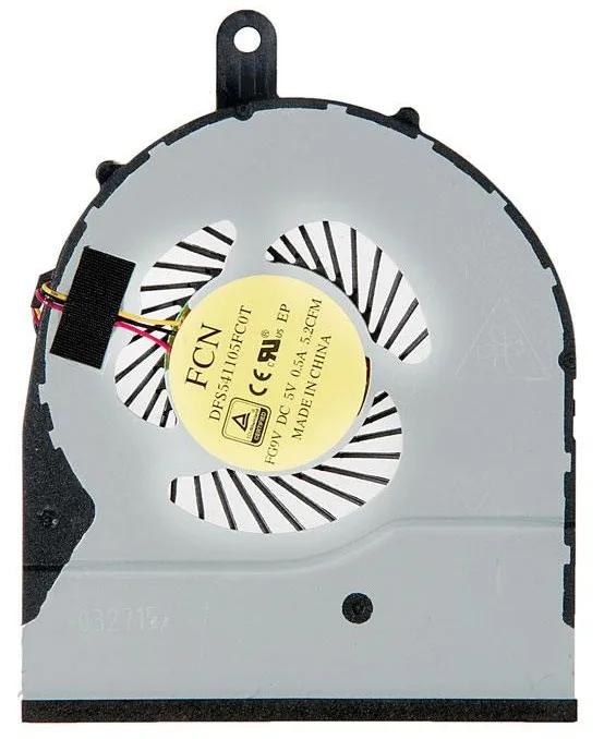 Вентилятор (кулер) для Dell Inspiron 14 5458 5459 15 3558 5555 5558 5559 17 5758 p/n: EF50060S1-C380-G99 01GRYN DFS54110 |