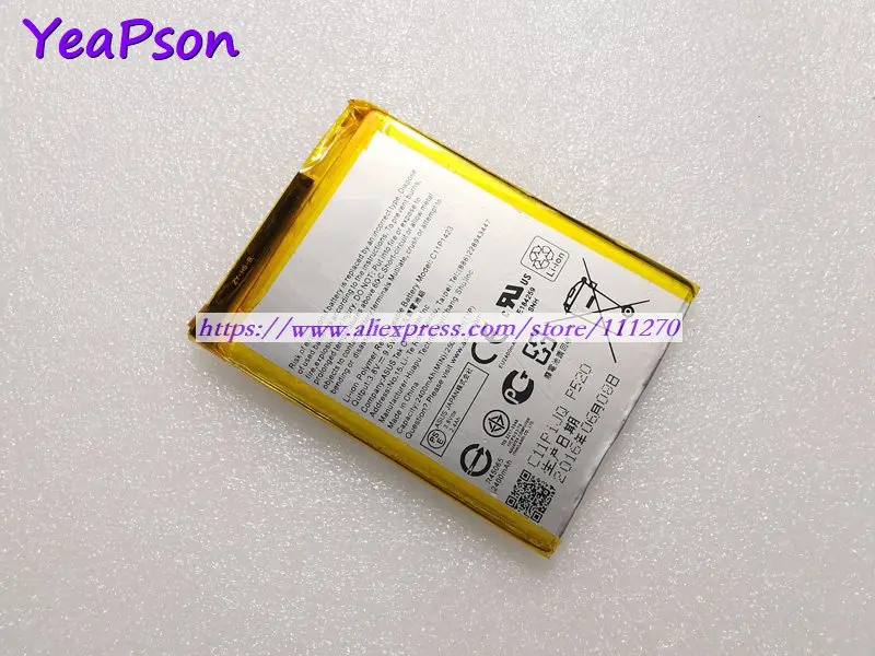 Оригинальный аккумулятор Yeapson C11P1423 3 8 в 2400 мА · ч для Asus ZF2 ZE500CL Z00D | Компьютеры и