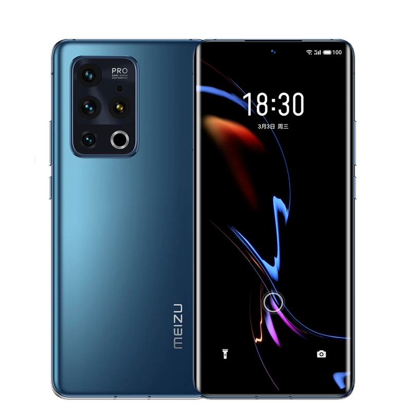 Оригинальный смартфон Meizu 18 Pro 2021 дюймов Восьмиядерный процессор Snapdragon 888 4