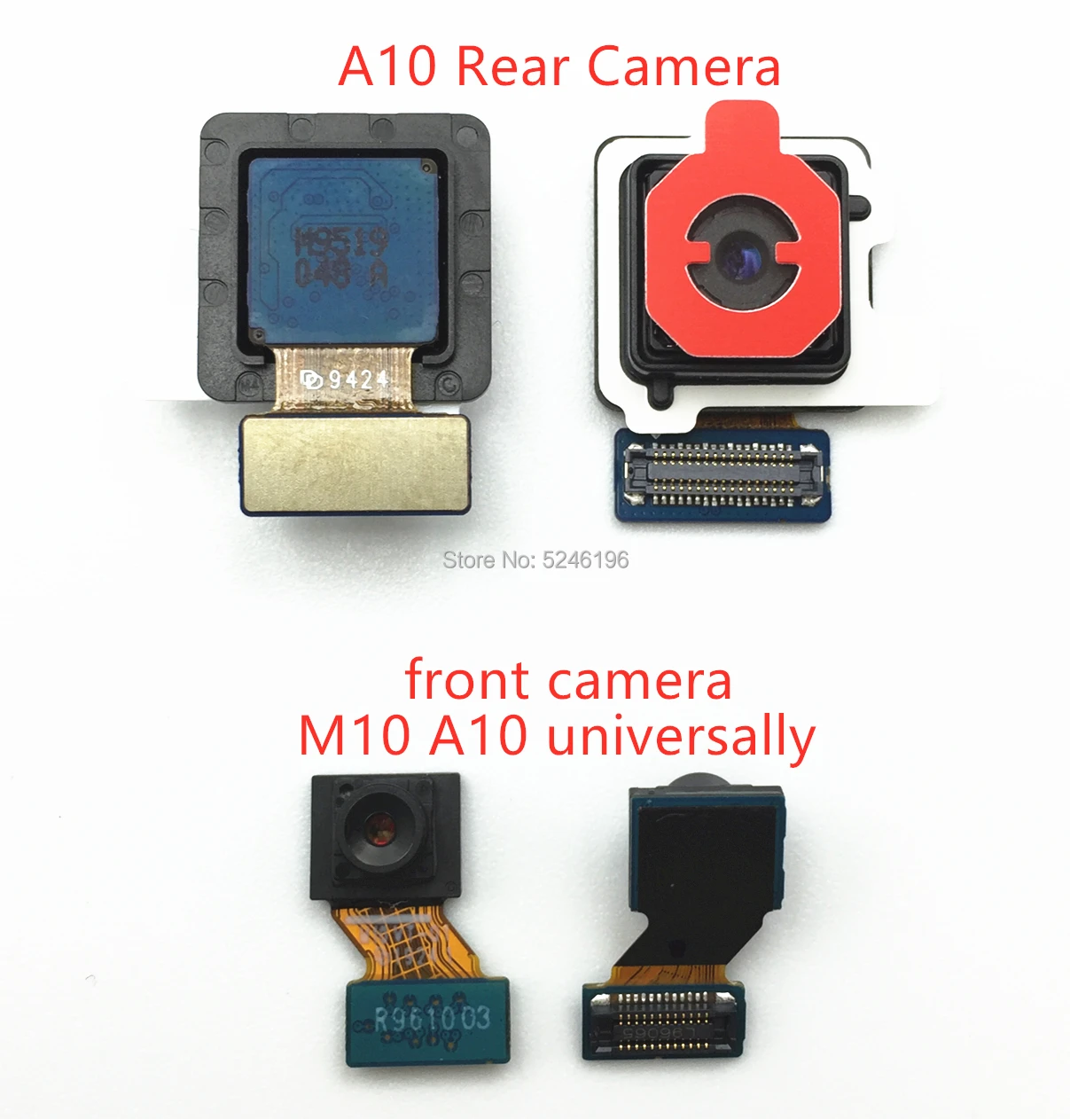 1 шт. задняя большая Основная камера Фронтальная Модуль гибкий кабель для Samsung Galaxy