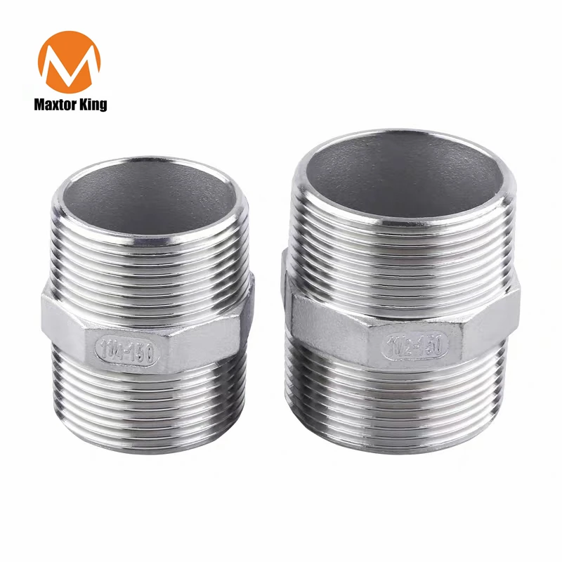 Редуктор с шестигранной резьбой из нержавеющей стали MK 1/8 1/4 3/8 1/2 3/4 1 BSP 304|Фитинги