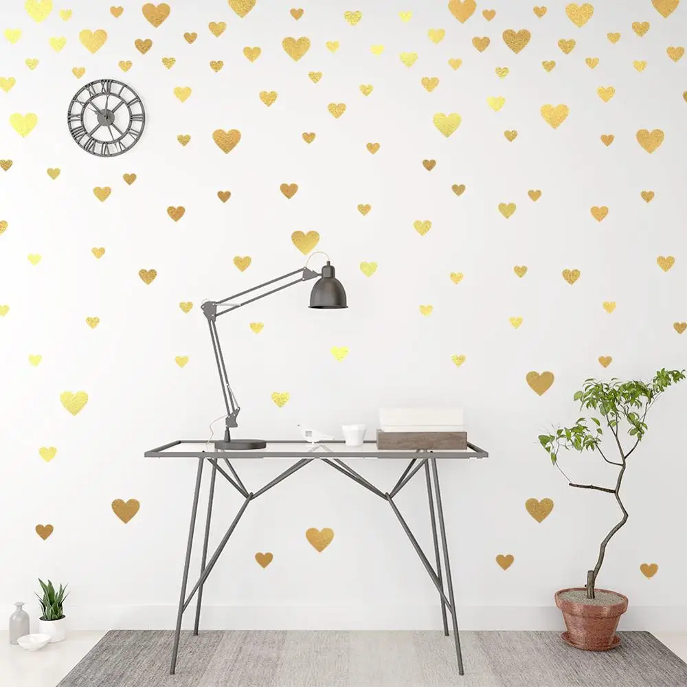 Красочные украшения на стену сердца детские комнаты детская спальня домашний