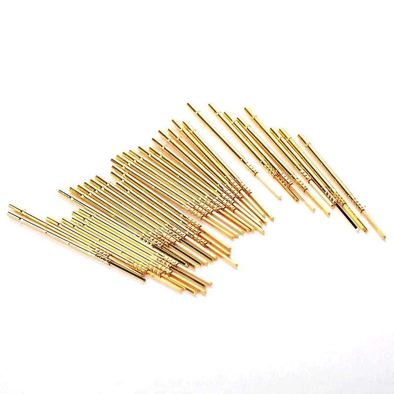 

100PCS RM75-3W Spring Test Probe Needle Tube Outer Diameter 1.32mm Total Length 35.8mm Probe Needle Seat