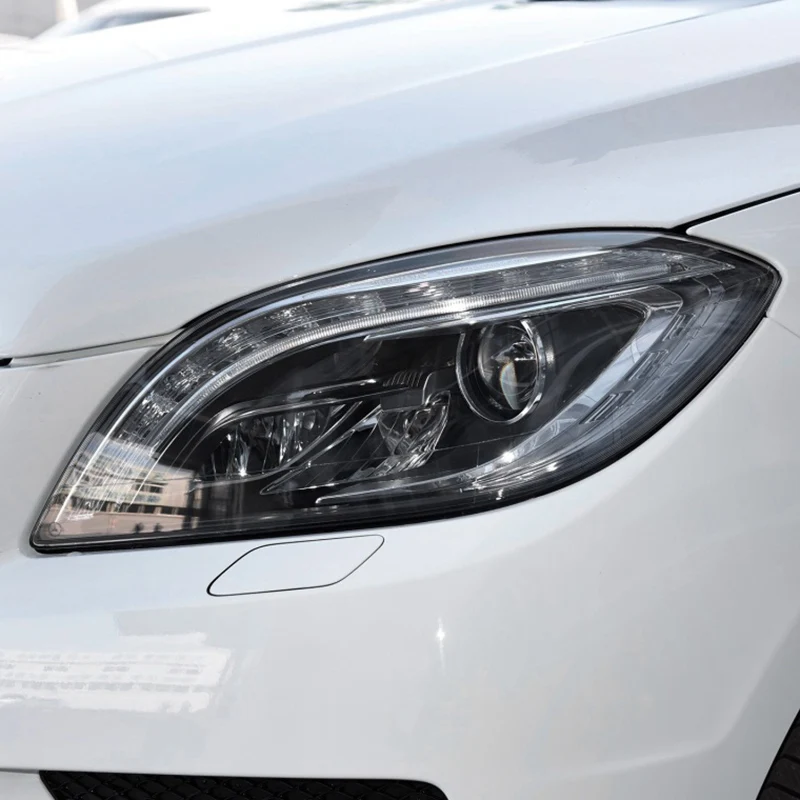 

for Mercedes Benz W166 2012-15 ML-Class Car Side Headlight Clear Lens Cover Head Light lamp Lampshade Shell