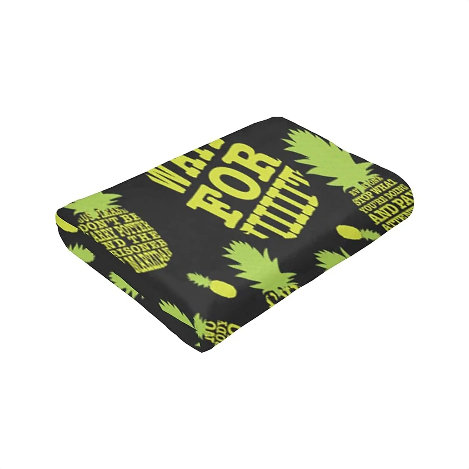 Фланелевое Флисовое одеяло Psych с ананасами для кровати дивана гостиной мягкое