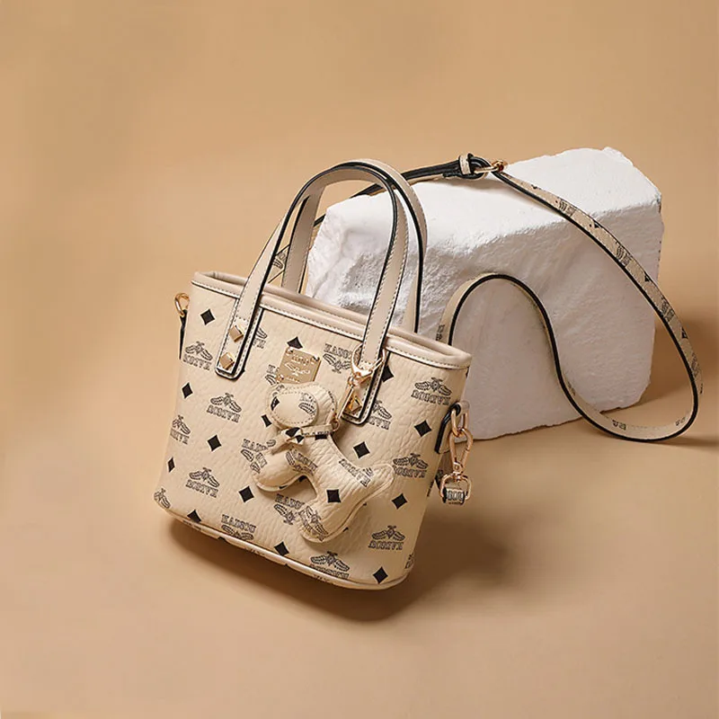 

solid color pattern crossbody shoulder bag hot sale fashion trend Korean portable bucket bag ins