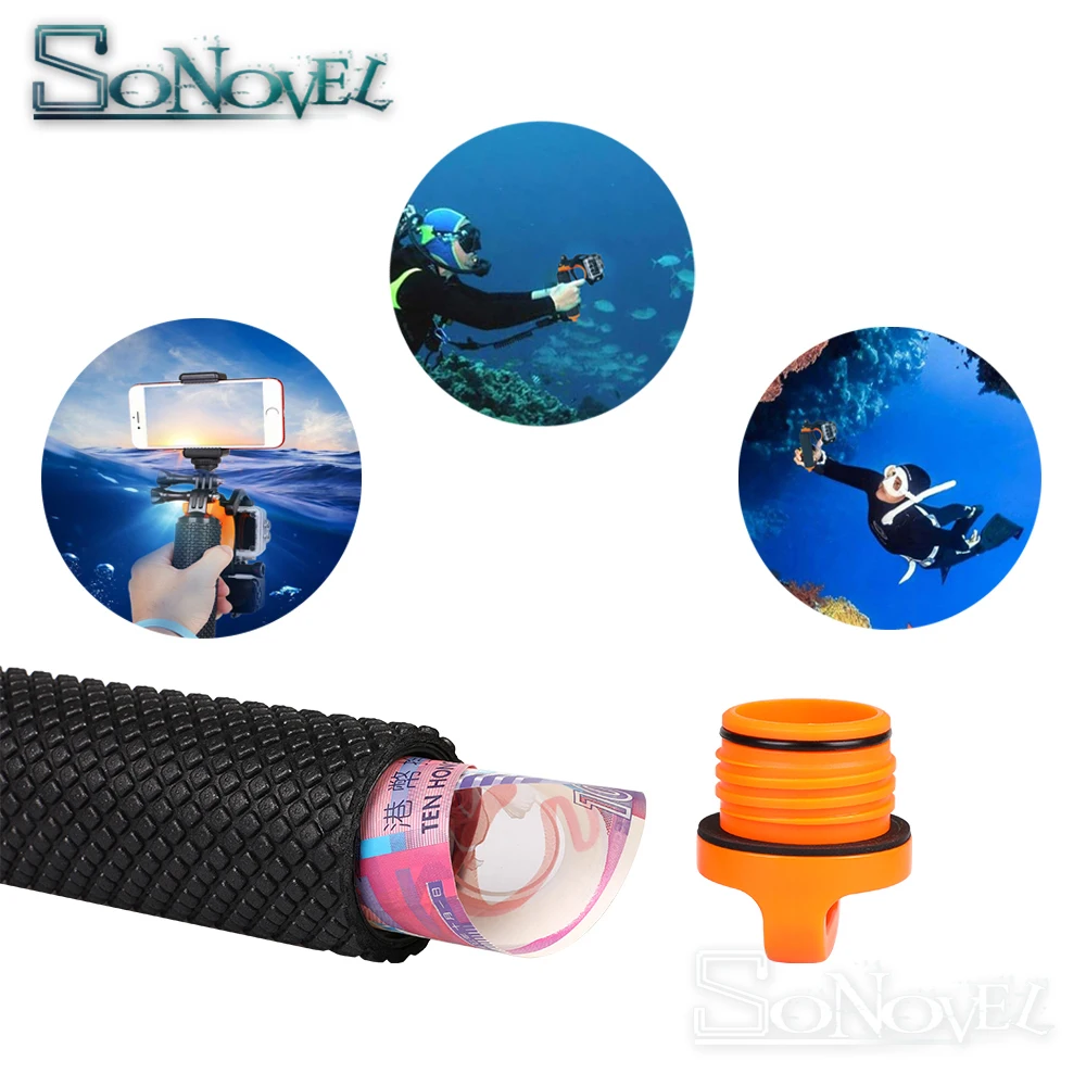 Съемка плавающей рукоятка-поплавок пистолет триггер набор для GoPro Hero 7 6 5 черный