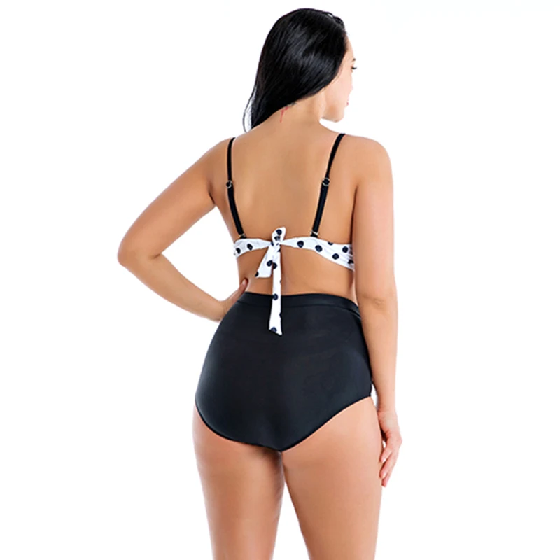 LEEMIIJUU бикини набор пуш-ап купальник Для женщин размера плюс купальники Винтаж