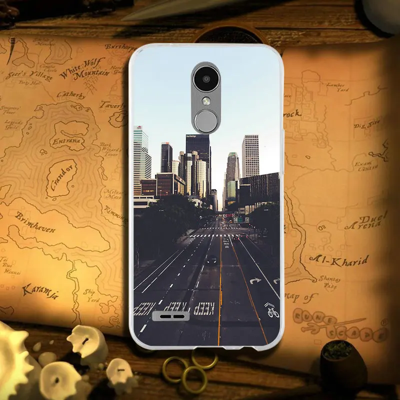 New York City Building Street Soft Phone Case Silicone for LG K4 K7 K8 K10 2017 V10 V20 V30 G2 G3 Mini G4 G5 G6 Stylus Nexus 5X | Мобильные