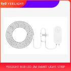Светодиодный смарт-светильник Yee, RGB, 2 м, умный Домашний Светильник, Wi-Fi для приложения, работает с Alexa Google Home Assistant, 16 миллионов цветов