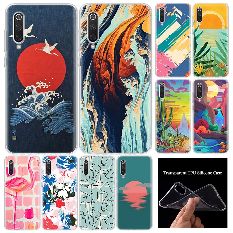 Цветной Мягкий силиконовый чехол для телефона Xiaomi Redmi Note 9S 8T 9 8 7 6 6A 7A 8A 9A 4X