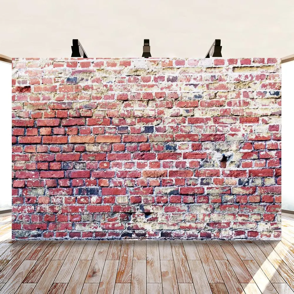 

Rural Vintage Tatty Brick Wall Series Background Photography Enthusiast Photo Decoration Studio 3D Digital Backdrop Cloth