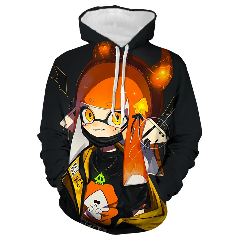 

2021 Men's Pullover Hoodie Cartoon Animation 3D Anime Sweatshirt Cool Streetwear Outdoor Casual Spring and Autumn Jacket