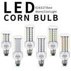 Светодиодная лампа-кукуруза, E27, E14, GU10, галогенная лампа, B22, точесветильник ильник G9, светильник в, домашняя люстра, ампула 3 Вт, 5 Вт, 7 Вт, 9 Вт, 12 Вт, 15 Вт