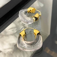 big transparent resin drop earrings for women 2022 new fashion jewelry personality creative statement earings wholesale