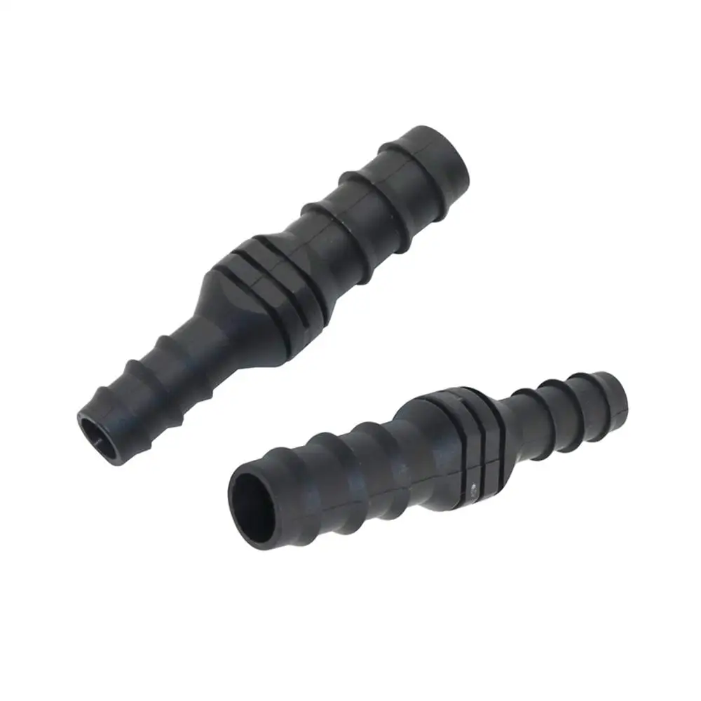 12mm to 16mm Pipe Barbed Reducing Straight Connectors DN20 to DN16 Pipe Adapter Garden Irrigation Water Hose Connector 50pcs