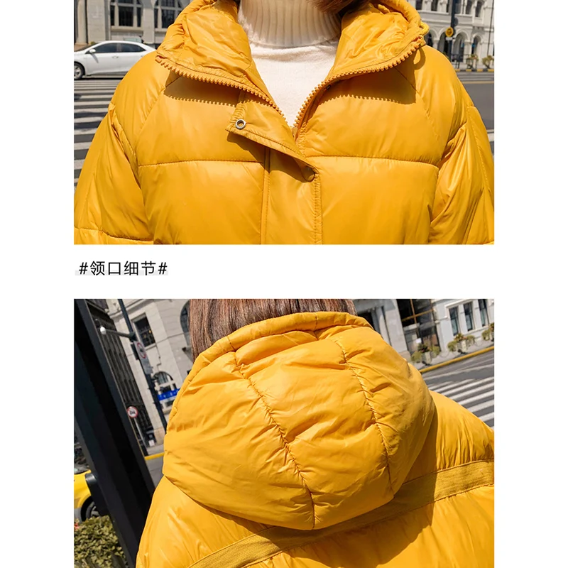 Зимняя куртка новинка Женское пальто парка стильная теплая утолщенная пуховик