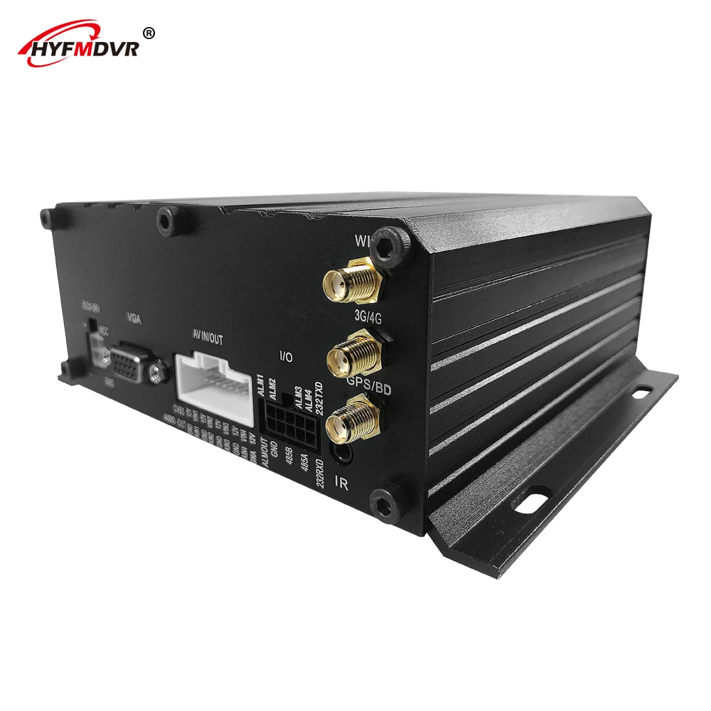 HYFMDVR оптовая продажа с фабрики 3g gps WIFI мобильный видеорегистратор ahd 1080p два
