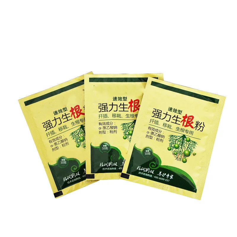 

1Pack Fast Rooting Powder 10G Plant Regulator Water soluble Fertilizer Potent Strength growth root Hormone Garden Supplies