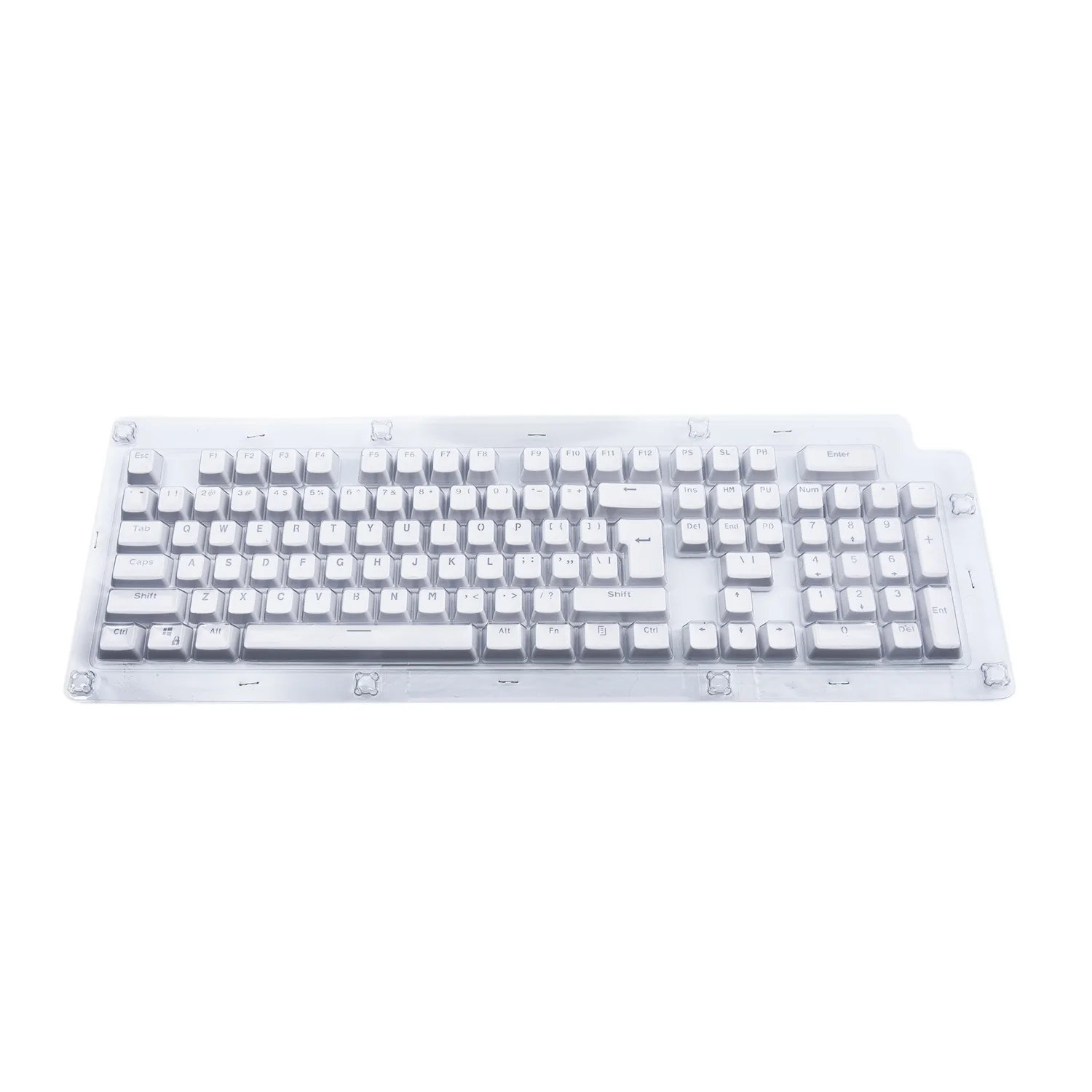 Для механических клавиш Cherry MX Switch Keycaps 104 части клавиатуры полупрозрачный пробел 9
