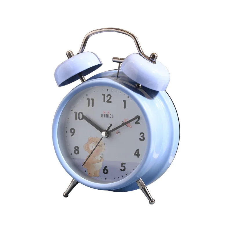 Симпатичные Детские будильники светодиодный Ной подсветкой 3 дюйма студенческие