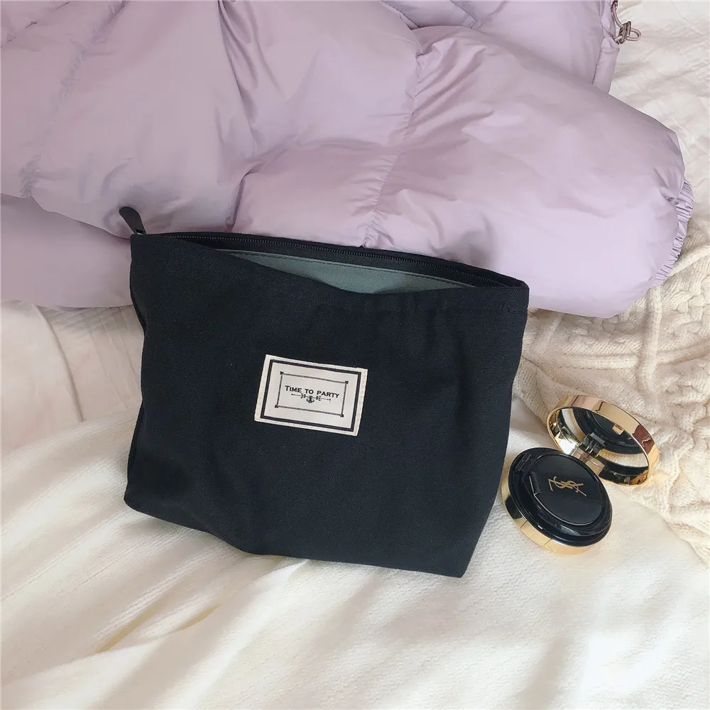 

2021 New Makeup Bag Plaid Women Travel Toiletry Bag Large Cosmetic Pouch Necesserie Make Up Organizer Canvas Beauty Case Storage