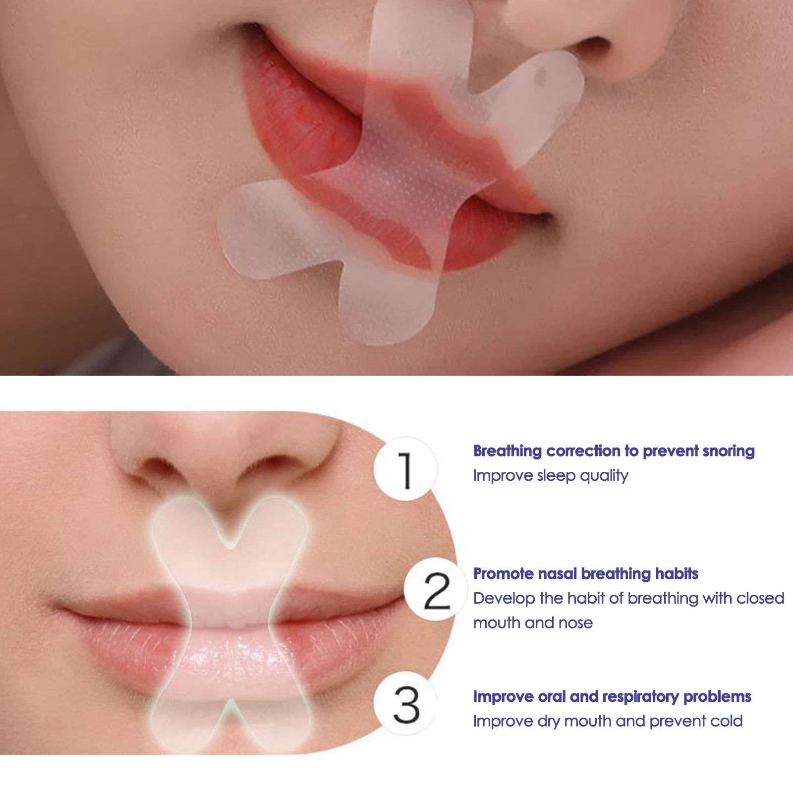 Полоска для рта от храпа 30 шт. |