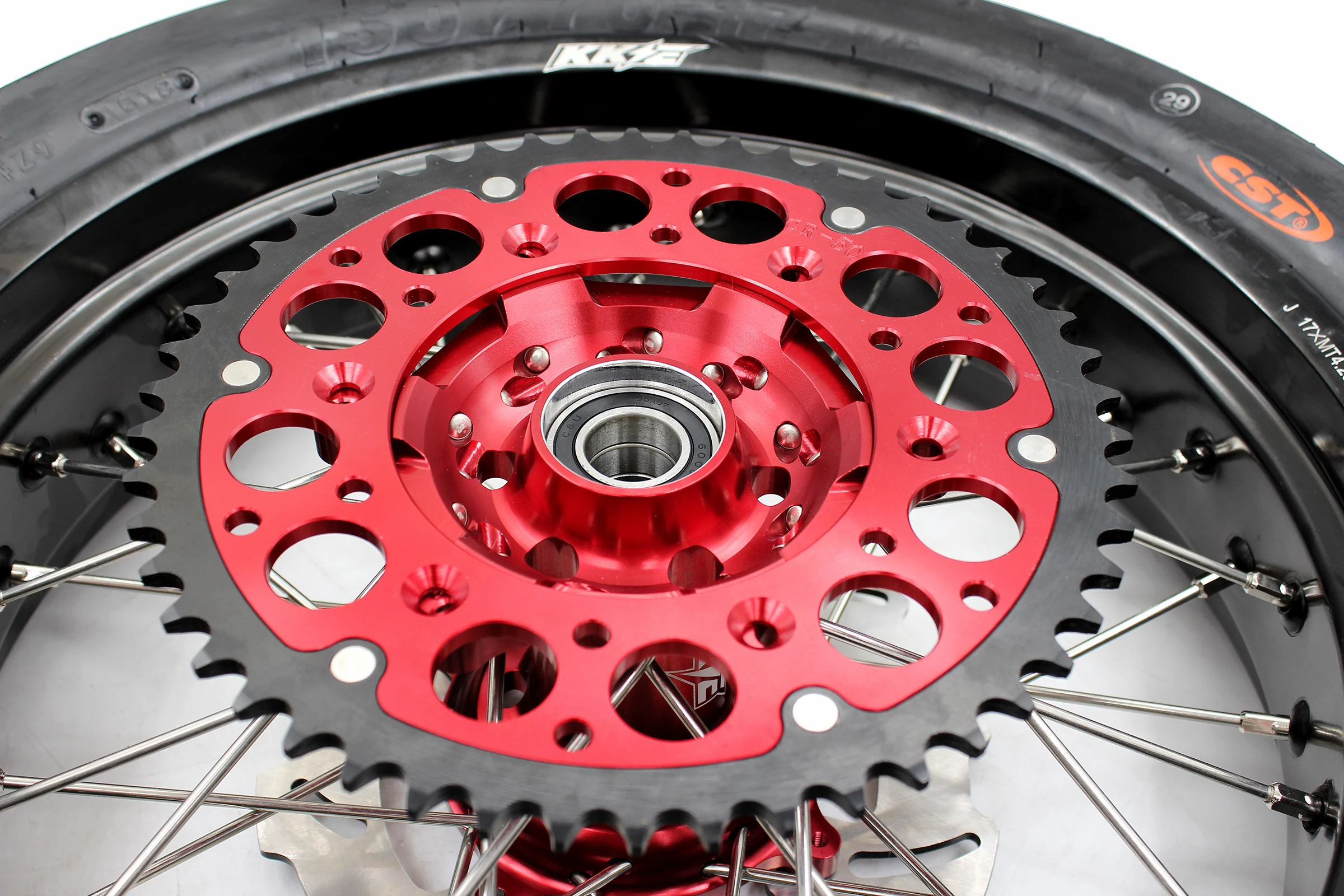 KKE 3 5/4 25 Supermoto колеса CST шины для Honda CRF250R 2014-2021 CRF450R 2013-2020 передний 320 мм тормозной